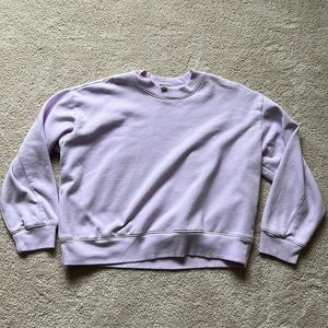 A New Day. Light Purple Crewneck
